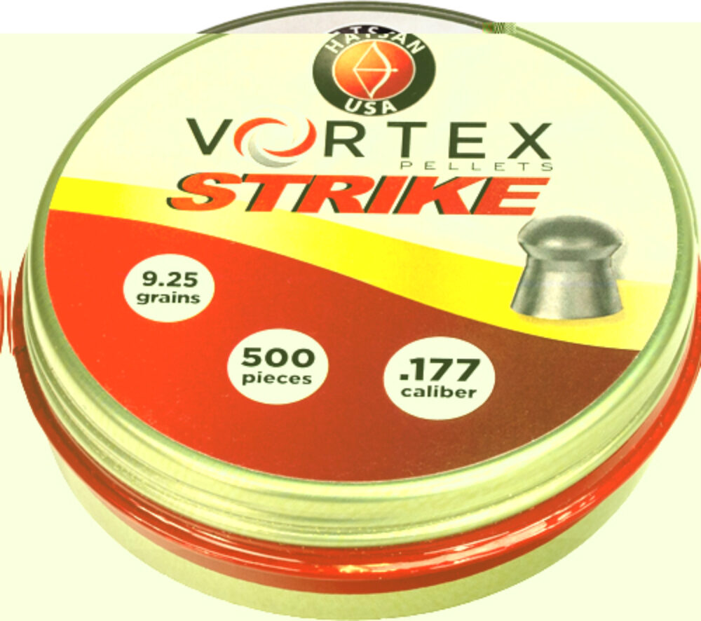 Hatsan USA HA90640 Vortex Strike Pellets 177 Lead Domed 500 Pelle