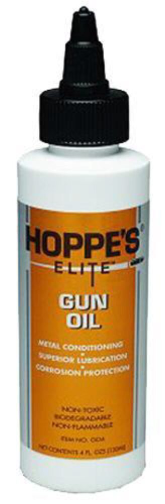 Hoppe's GO4 Elite Gun Oil Lubricates And Prevents Corrosion 4 oz.