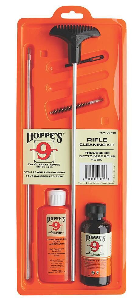 Hoppe's PCOB Pistol Cleaning Kit All-Calibers (Clam Pack)