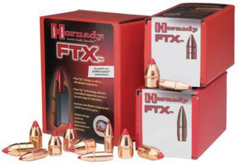 Hornady 45015 FTX  45 Cal .458 325 gr Flex Tip eXpanding 50 Per B