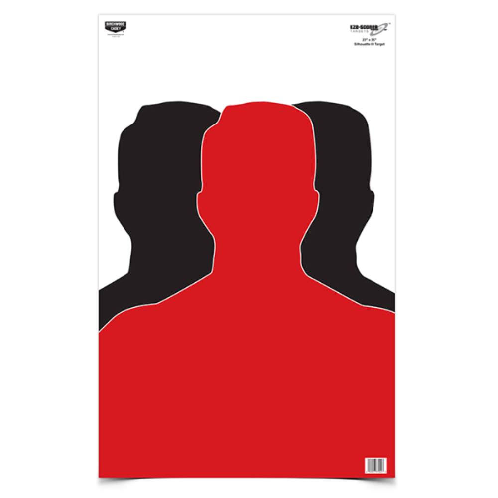 Birchwood Casey 37042 EZE-Scorer  Silhouette Paper Target 23 x 35