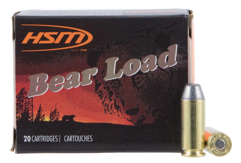 HSM 10MM9N20 Bear Load  10mm Auto 200 gr Lead Round Nose Flat Poi