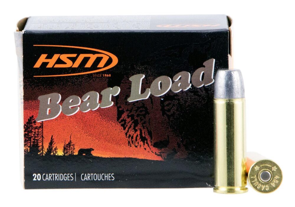 HSM 454C4N20 Bear Load  454 Casull 325 gr Wide Flat Nose 20 Per B