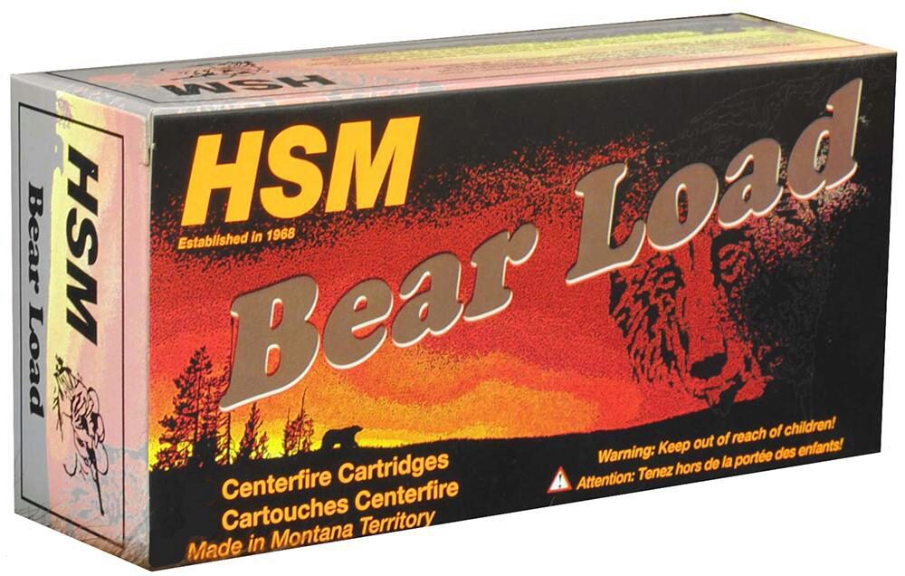 HSM 460SW4N Bear Load  460 S&W Mag 325 gr Wide Flat Nose 20 Per B