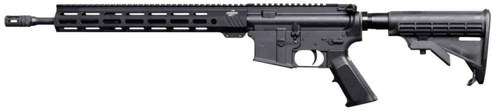 Bushmaster 1010017BLK QRC II 5.56x45mm NATO 10+1 16, Black, Colla