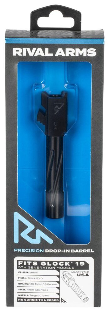 Rival Arms RA20G203A Precision V1 Drop-In Barrel 9mm Luger 4.02 B
