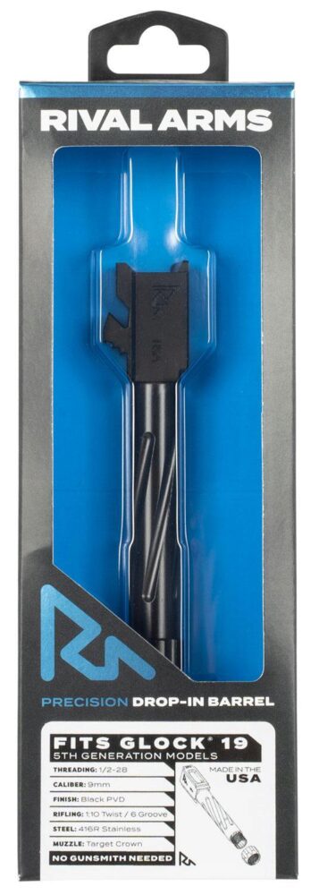 Rival Arms RA20G204A Precision V1 Drop-In Barrel 9mm Luger 4.02 B
