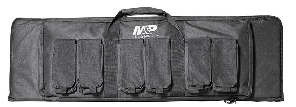 M&P Accessories 110025 Pro Tac Gun Case 42 Black Nylon w/ Full Le
