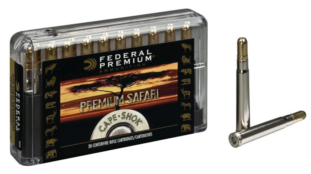 Federal P375T2 Premium Safari Cape-Shok 375 H&H Mag 300 gr Trophy