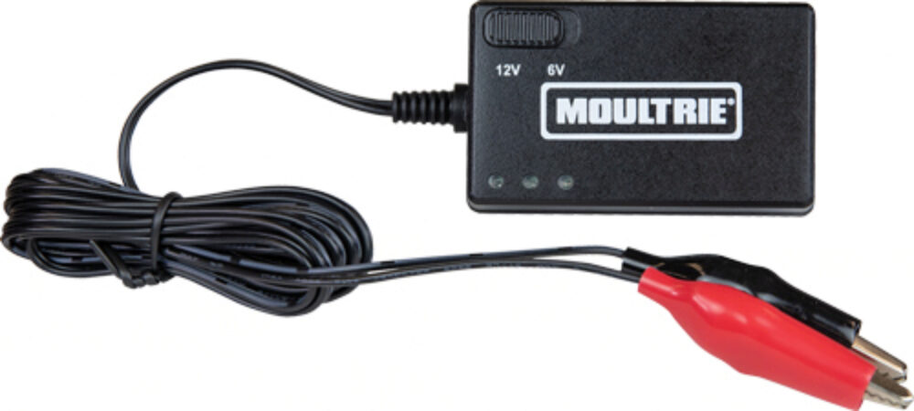 Moultrie MFA13464 6V/12V Battery Charger  Black