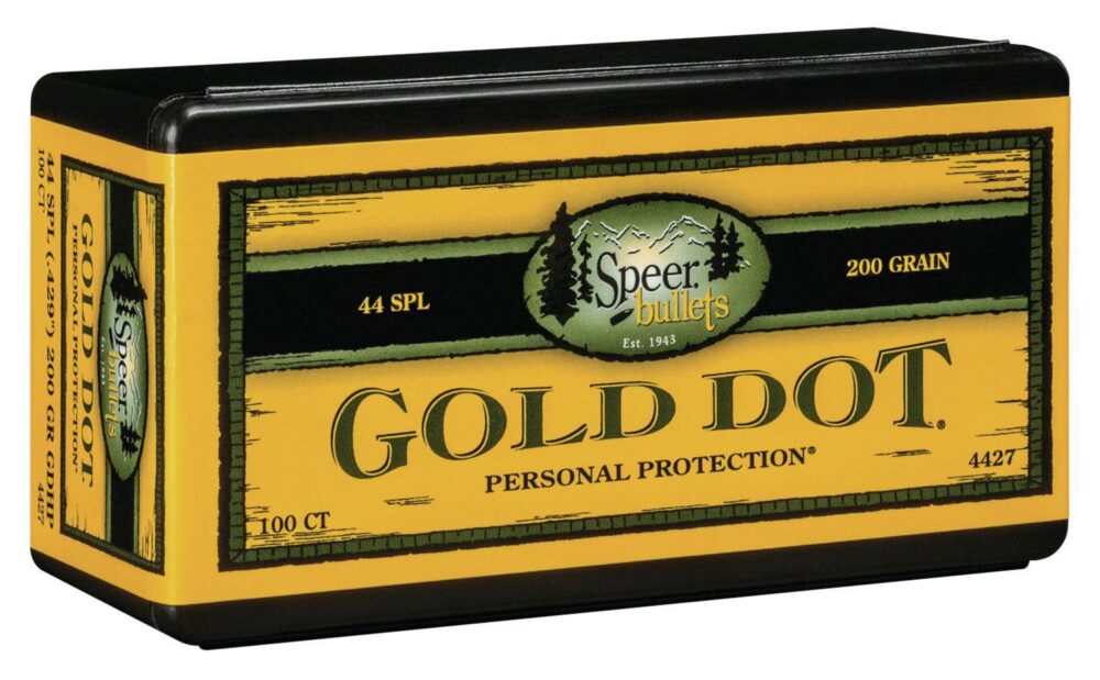 Speer 4427 Gold Dot Personal Protection 44 Cal .429 200 gr Hollow