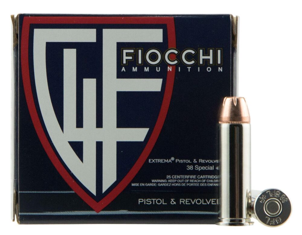 Fiocchi 38XTPP25 Hyperformance  38 Special +P 125 gr Hornady XTP