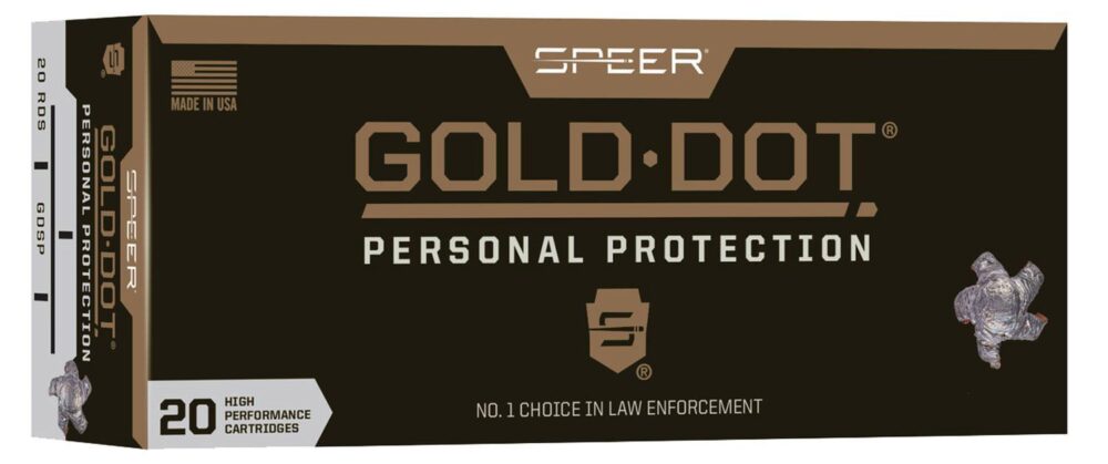 Speer 24468 Gold Dot Personal Protection 223 Rem 55 gr Soft Point