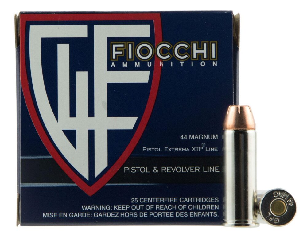 Fiocchi 44XTPB25 Hyperformance  44 Rem Mag 200 gr Hornady XTP Hol