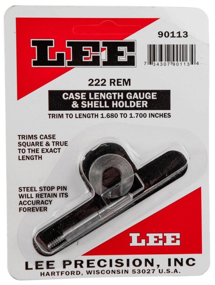 Lee Precision 90113 Case Length Gauge  222 Rem Steel
