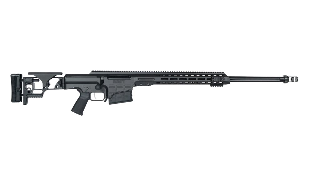 Barrett 18484 MRAD  300 Norma Mag 26 10+1, Black, Side Folding St