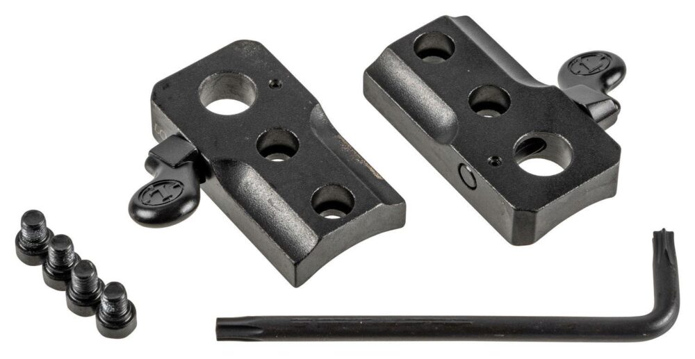 Leupold 51223 Quick Release Base  Matte Black Browning BAR