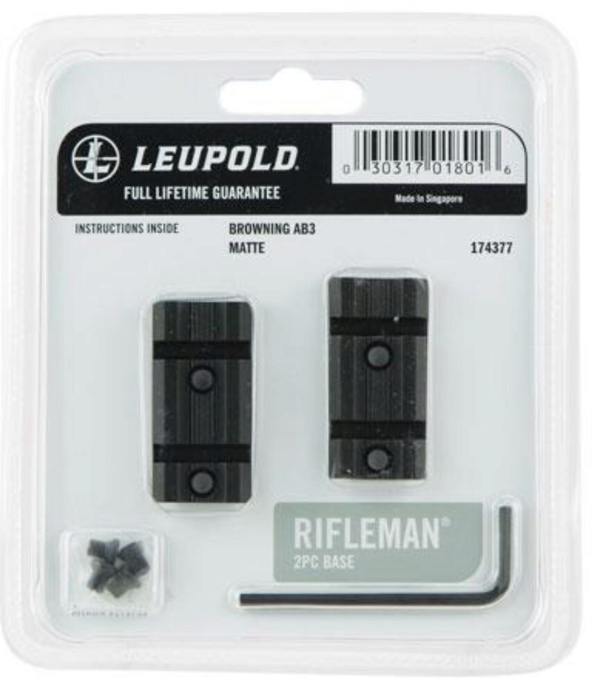 Leupold 174377 Rifleman  Matte Black Browning AB3