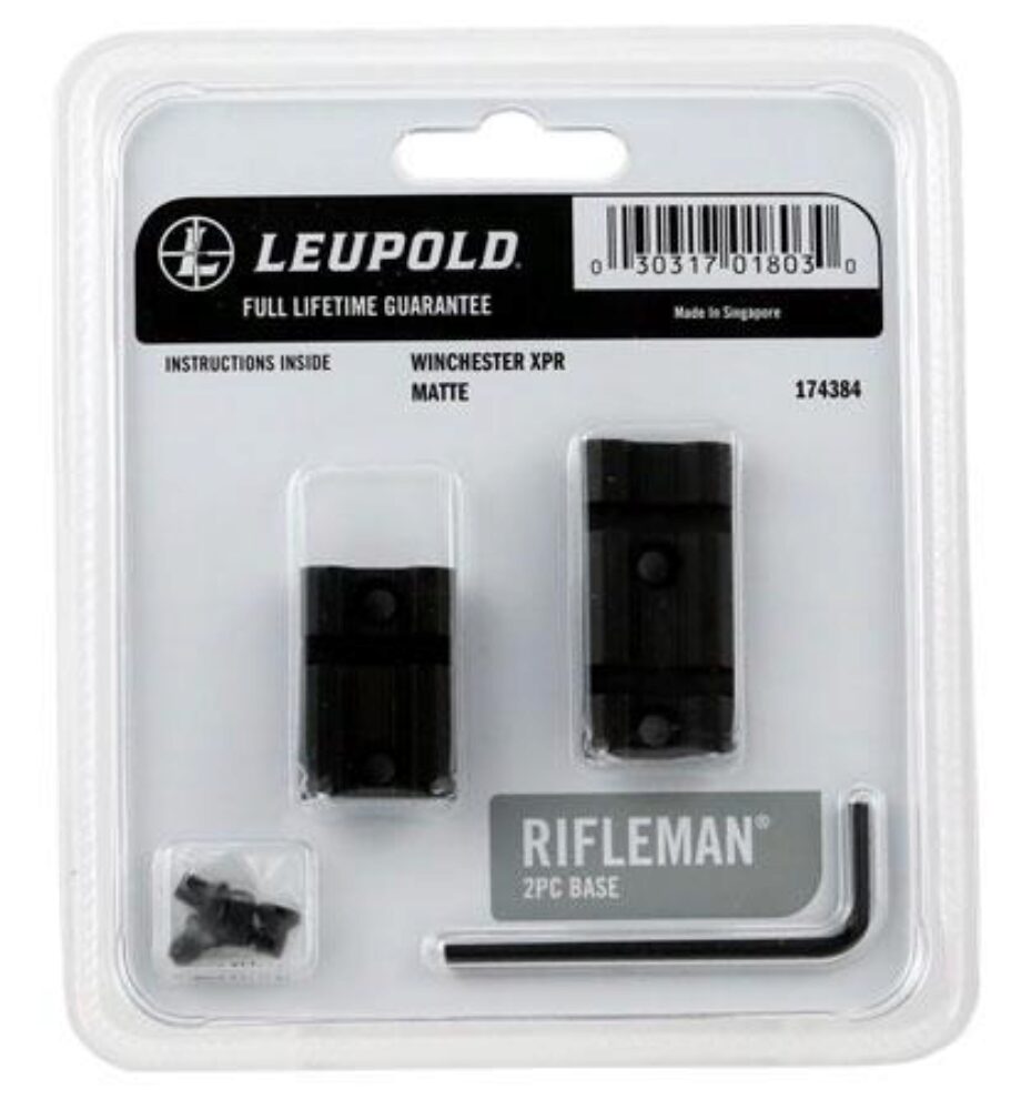 Leupold 174384 Rifleman  Matte Black Winchester XPR