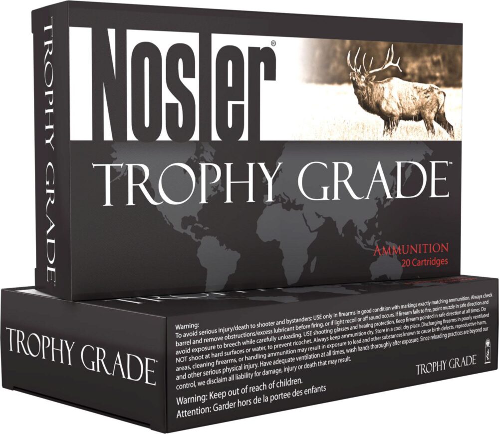 Nosler 60101 Trophy Grade Long-Range 308 Win 168 gr Nosler Spitze