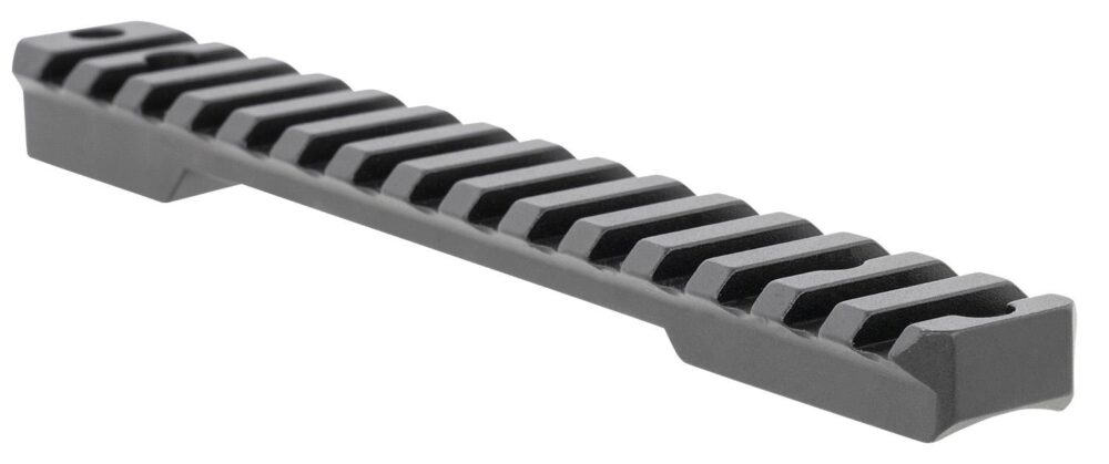 Talley PLM258779 Fierce Rivalry Picatinny Rail  Black Anodized Lo