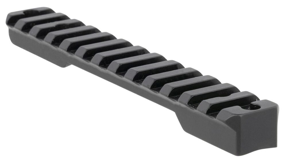 Talley PSM258779 Fierce Rivalry Picatinny Rail  Black Anodized Sh