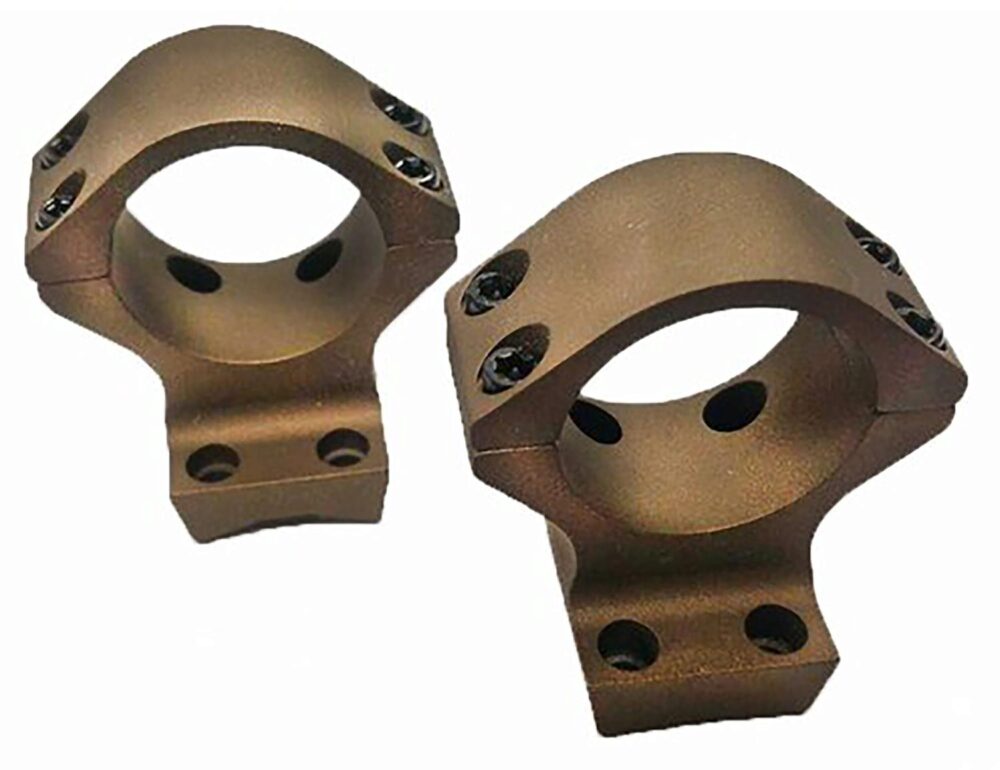 Talley HC740735 Browning X-Bolt Scope Mount/Ring Combo Burnt Bron