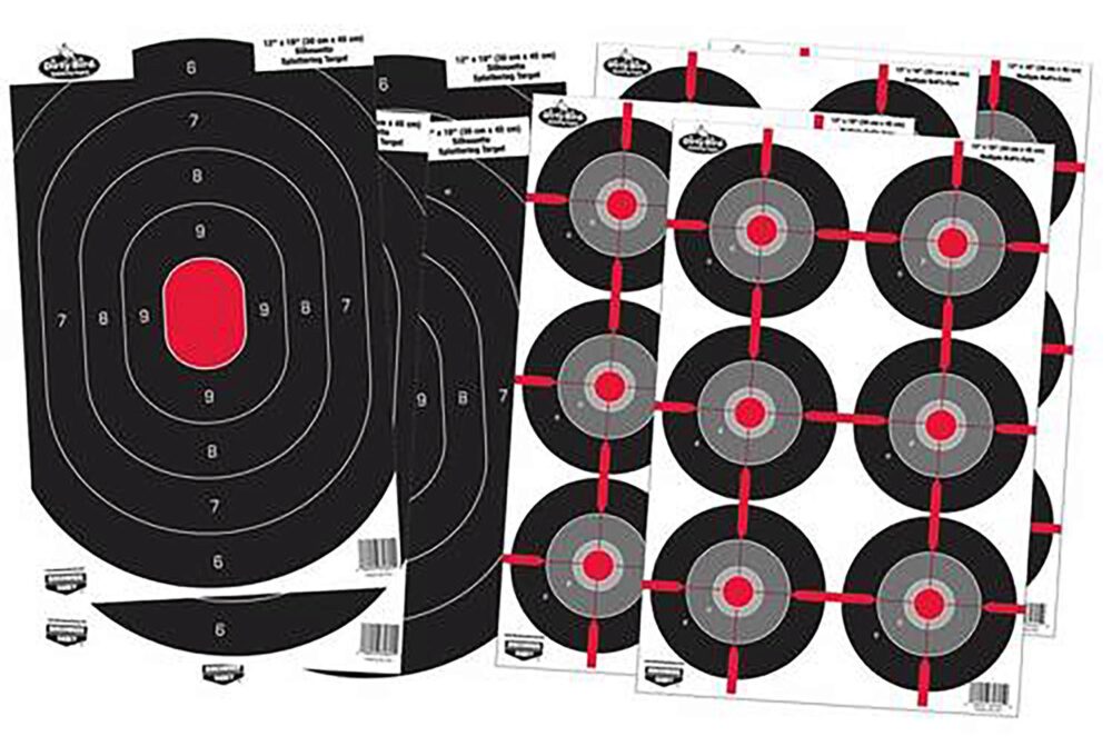 Birchwood Casey 35725 Dirty Bird Combo Pack Silhouette/Bullseye P