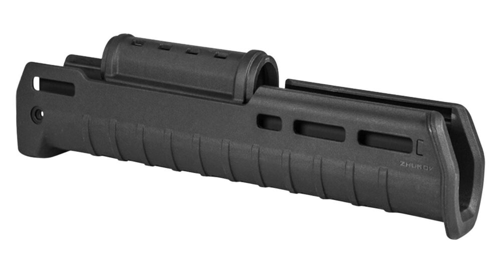 Magpul MAG586-BLK ZHUKOV Handguard made of Polymer with Black Fin