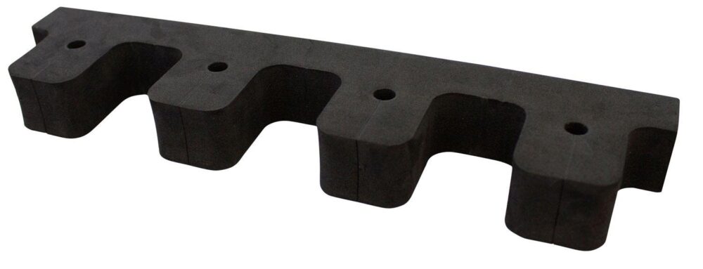 SME SMEMGR Magnet Gun Rest  Black High Density Foam, Holds Guns O
