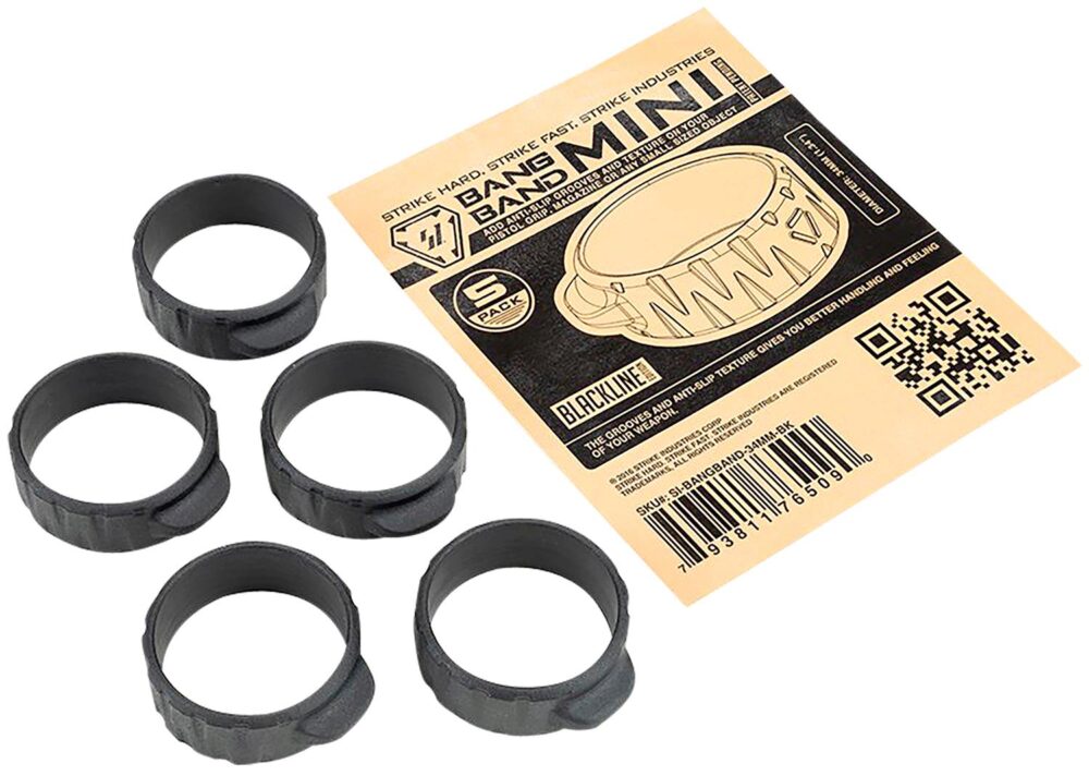 Strike Industries BANGBAND34MMBK Bang Band Mini 34mm Made of Blac