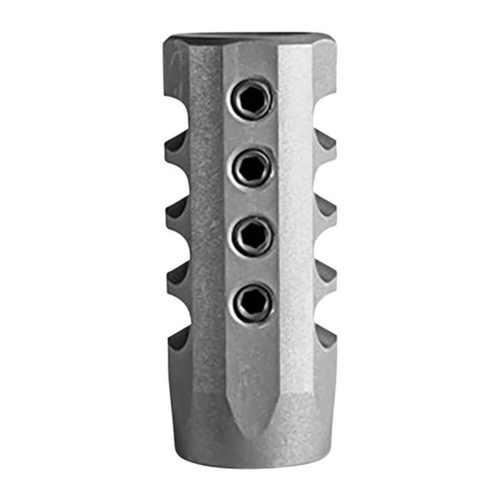 Christensen Arms 8100001702 Side-Baffle  Natural Titanium, 5/8-24
