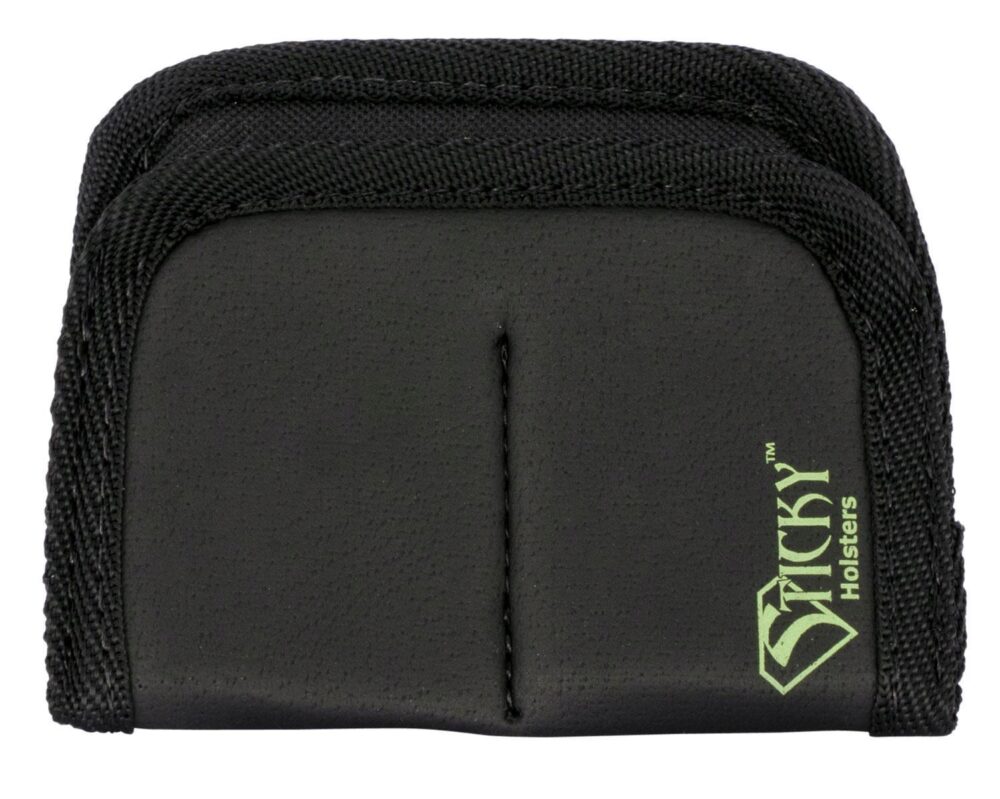 Sticky Holsters DMMS Dual Mini Mag Sleeve IWB Black/Green Latex F