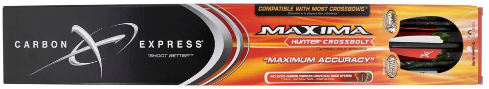 Carbon Express Maxima Hunter Crossbow Bolts - 6pk