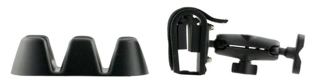 Rugged Gear 15502 Swing Arm Holder  Black Metal
