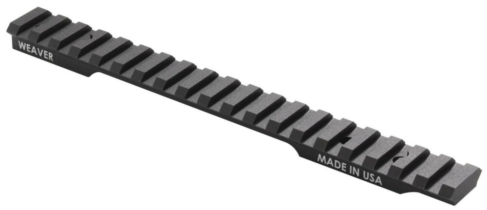 Weaver Mounts 99501 Multi-Slot Base  Extended Black Anodized Alum