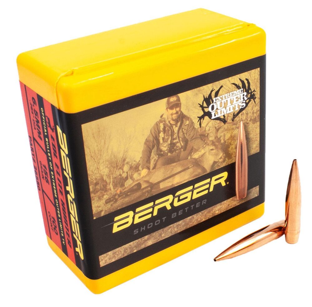 Berger Bullets 26550 Elite Hunter Outer Limits 6.5mm .264 156 gr