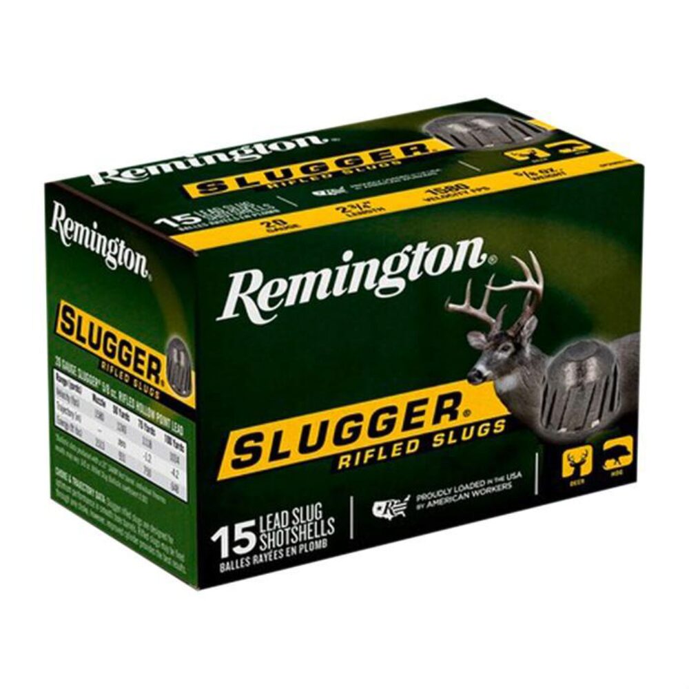 SLUGGER 20 GAUGE SHOTGUN AMMO
