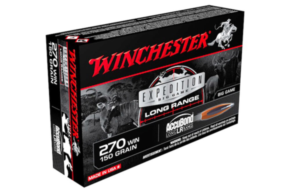 Winchester Ammo S270LR Expedition Big Game Long Range 270 Win 150