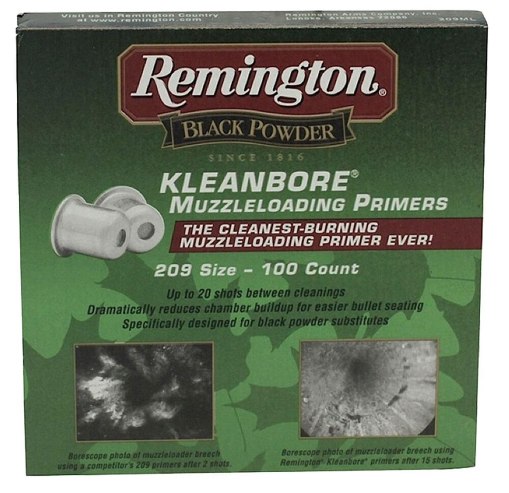 Remington Kleanbore Muzzleloading Primers 100/box