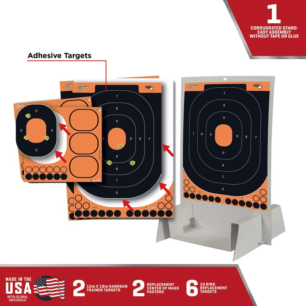 EZ-Aim 15548 Splash Reactive Trainer Kit Self-Adhesive Paper Hand