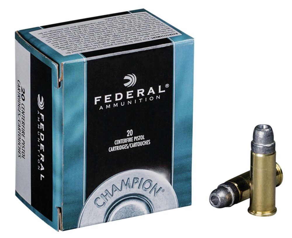 Federal C44SA Champion Training  44 S&W Spl 200 gr Semi Wadcutter