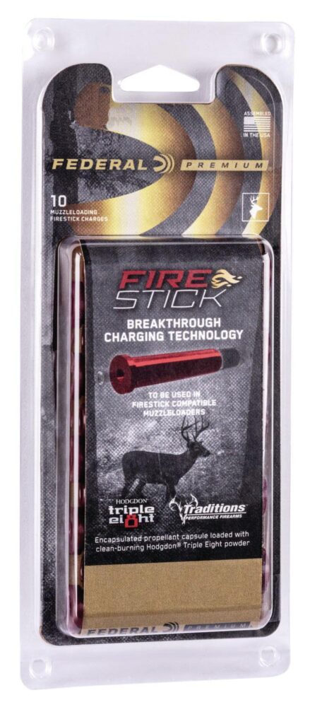 Federal PMZFS100T8 Premium Fire Stick 50 Cal 100 gr 10 Per Pack *