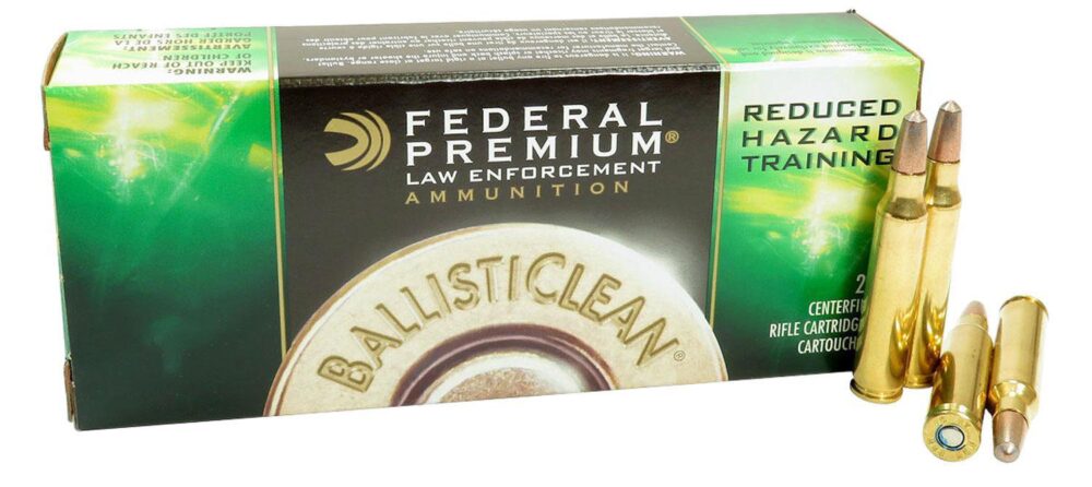 Federal BC223NT5 BallistiClean Reduced Hazard Training 223 Rem 42