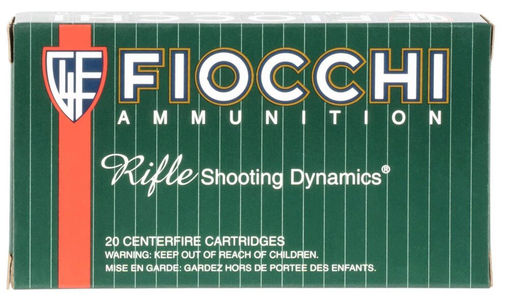 Fiocchi 22250B Field Dynamics  22-250 Rem 55 gr Pointed Soft Poin