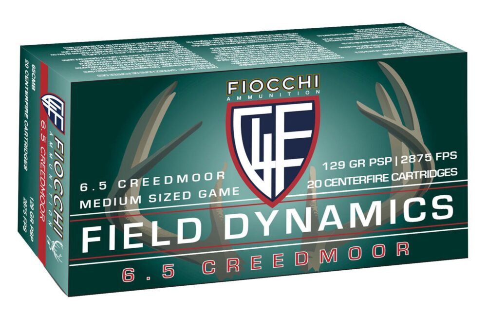 Fiocchi 65CMB Field Dynamics  6.5 Creedmoor 129 gr Pointed Soft P