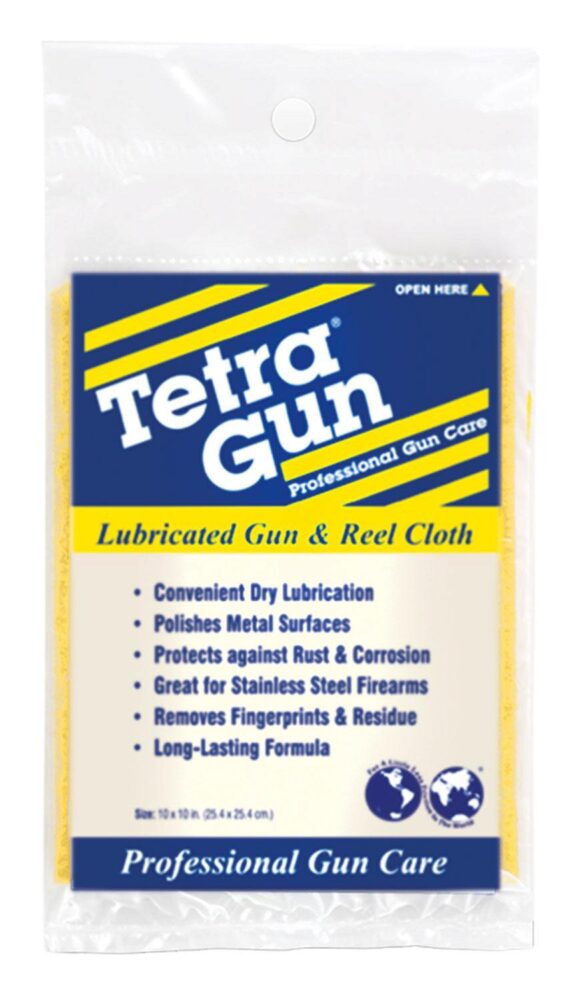 Tetra Gun Lubricating Gun & Reel Cloth