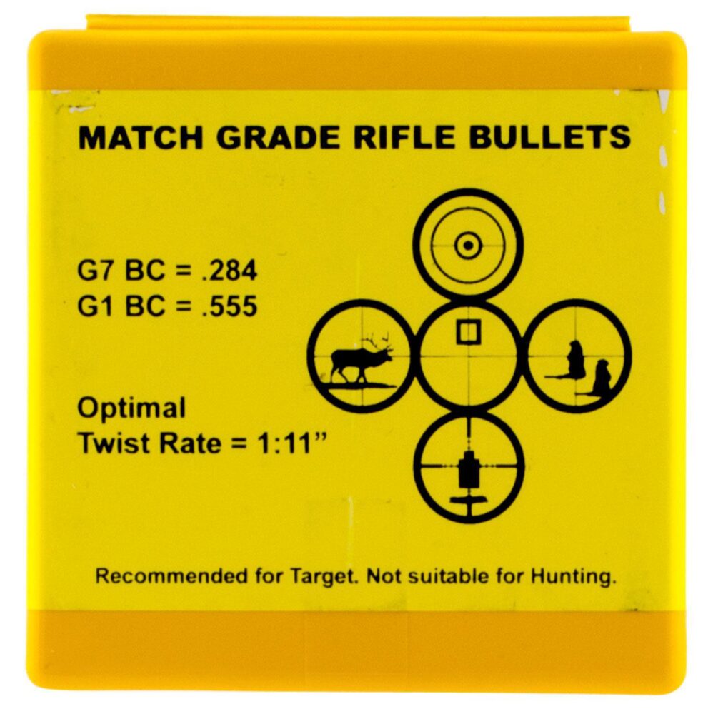 Berger Bullets 30418 Target Match Grade 30 Cal .308 185 gr Jugger