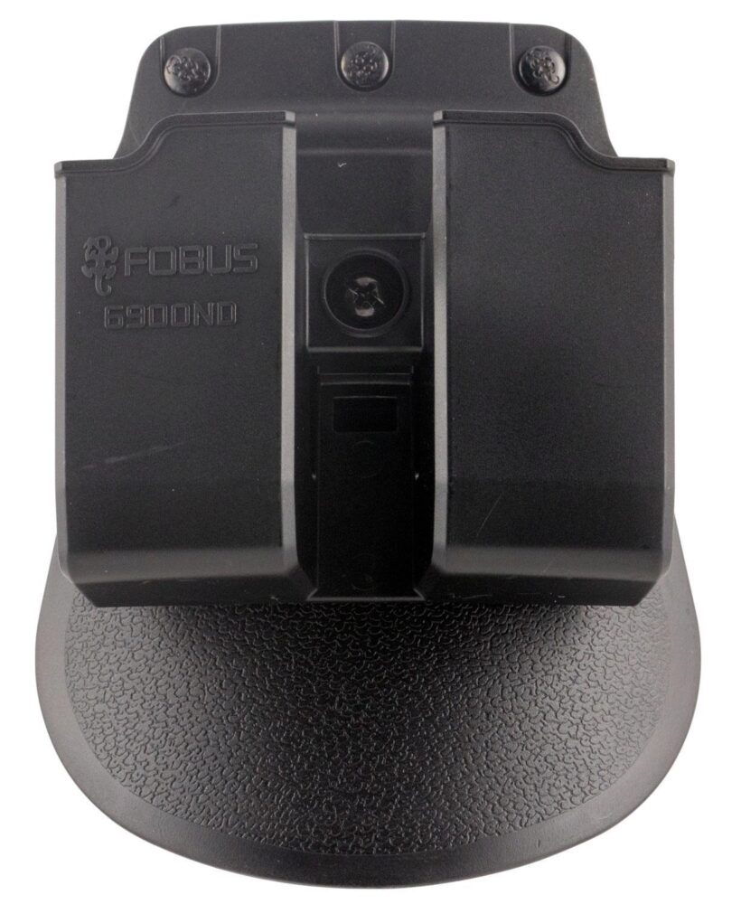 Fobus 6900NDP Double Mag Pouch  Black Polymer Paddle Compatible w