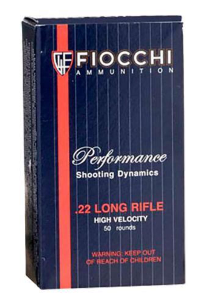 Fiocchi 22FHVCRN Field Dynamics High Velocity 22 LR 40 gr Copper